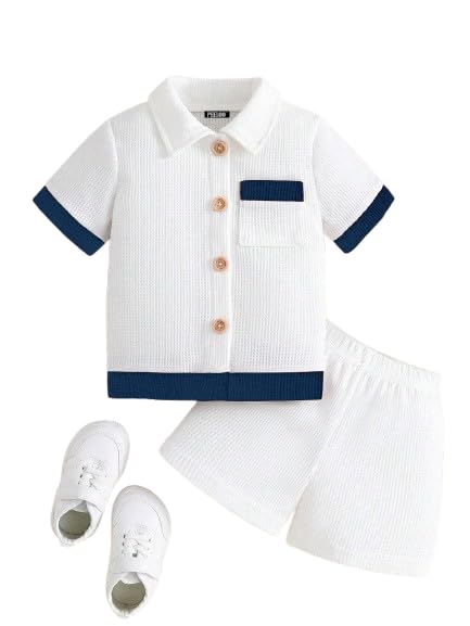 Nursery School Uniform Set (Shirt & Shorts)
