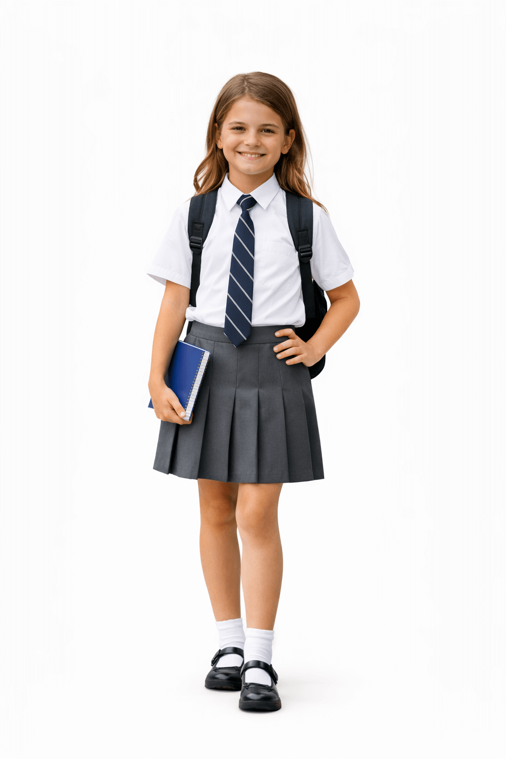 School Uniform Grey Skirt (Girls)